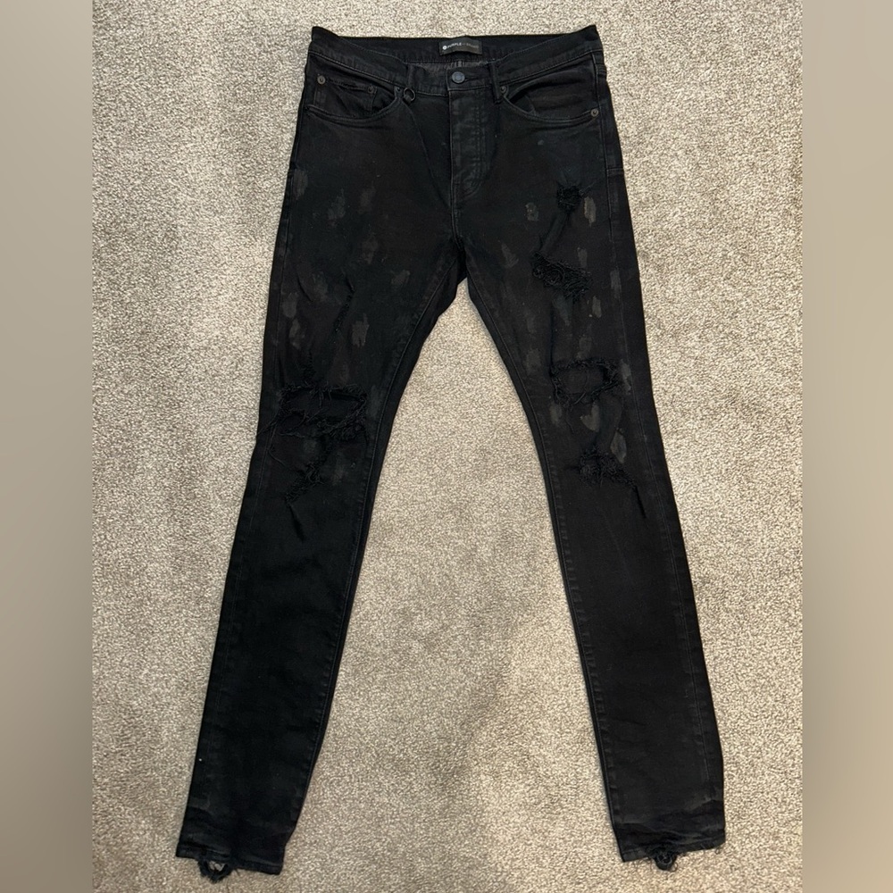 Men’s purple jeans
